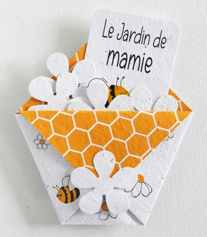 Carte ensemencée à personnaliser
