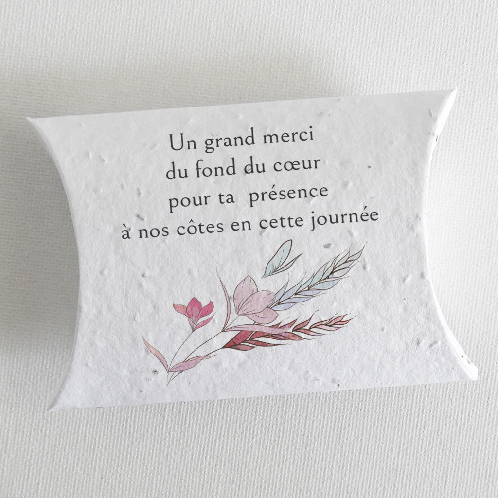 boîte mariage unique et écoresponsabe