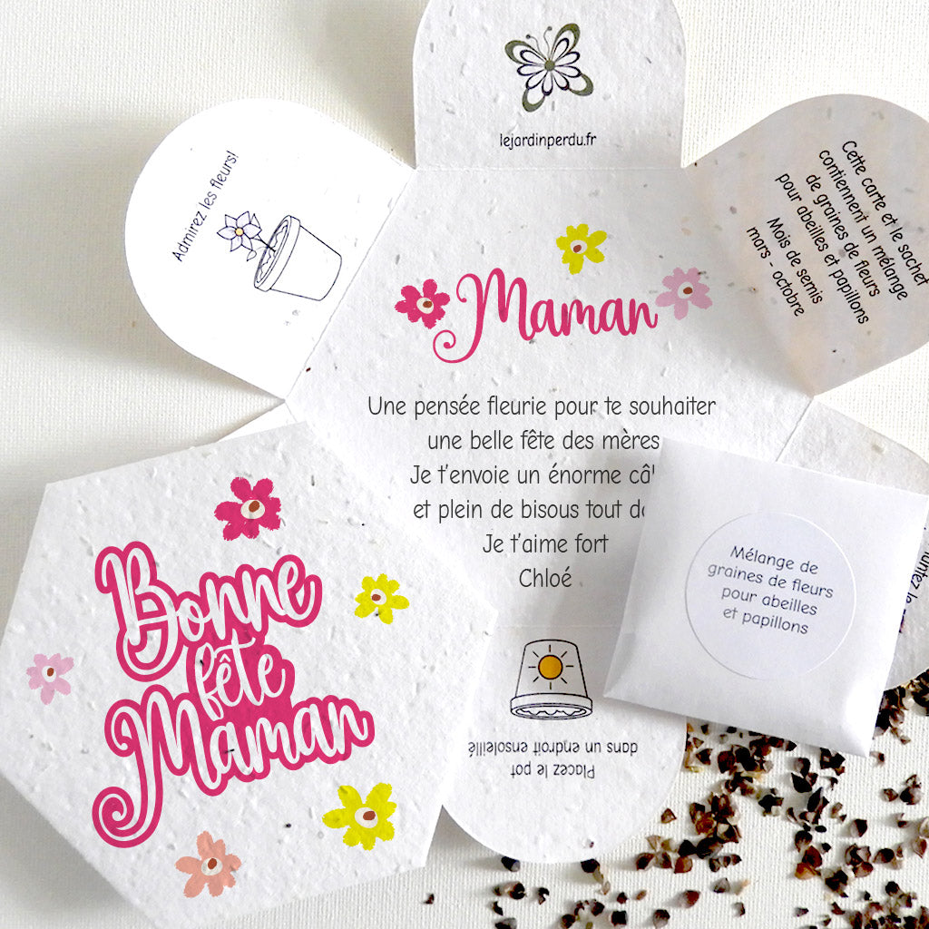 cadeau à planter bonne fête maman