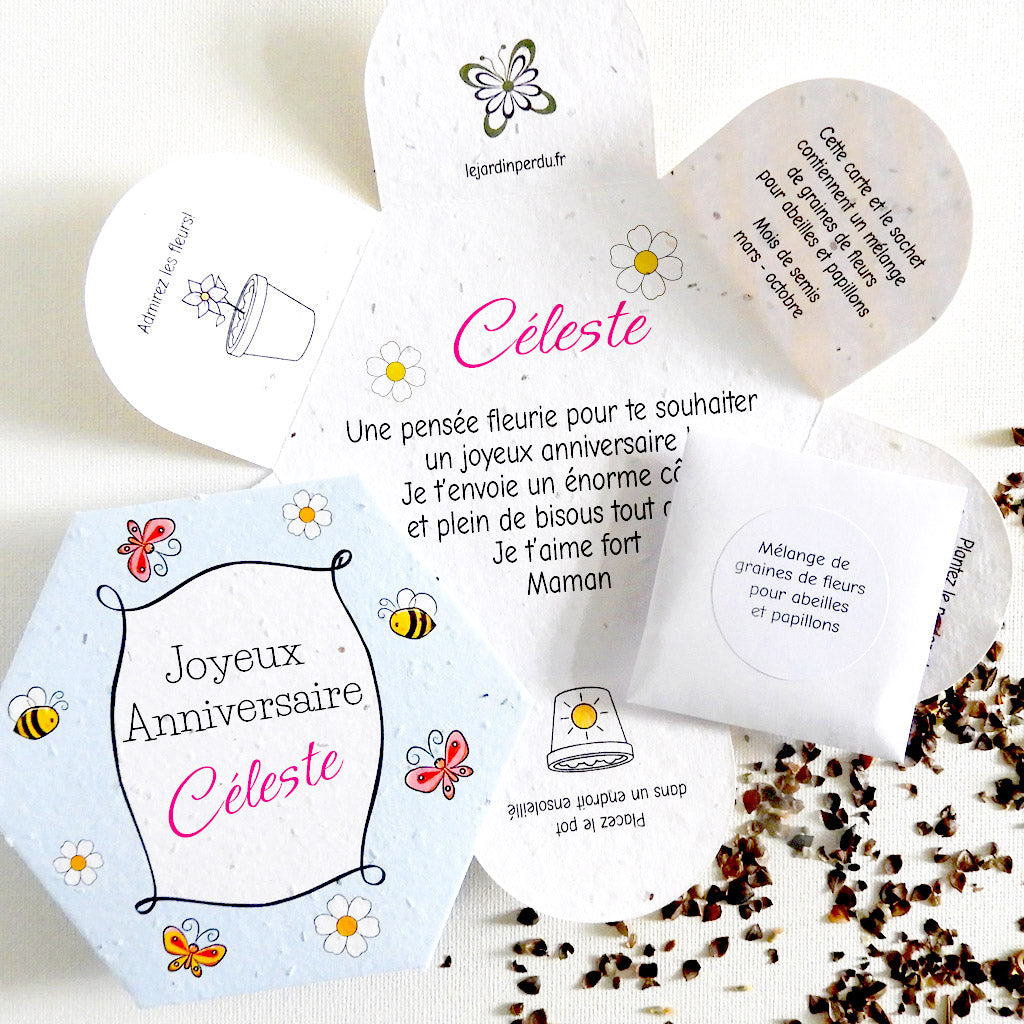 cadeau à semer joyeux anniversaire