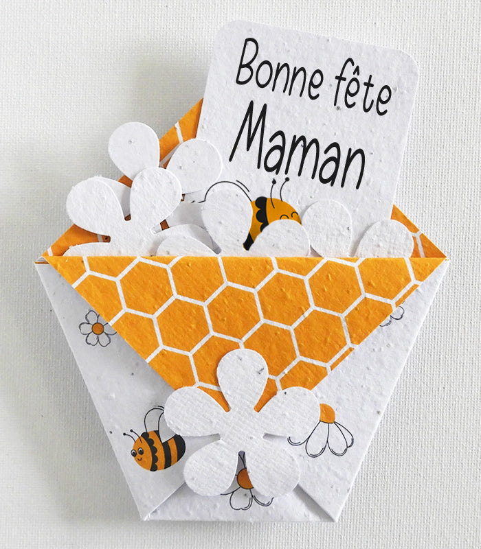 Plantable Flower Pocket - Bees