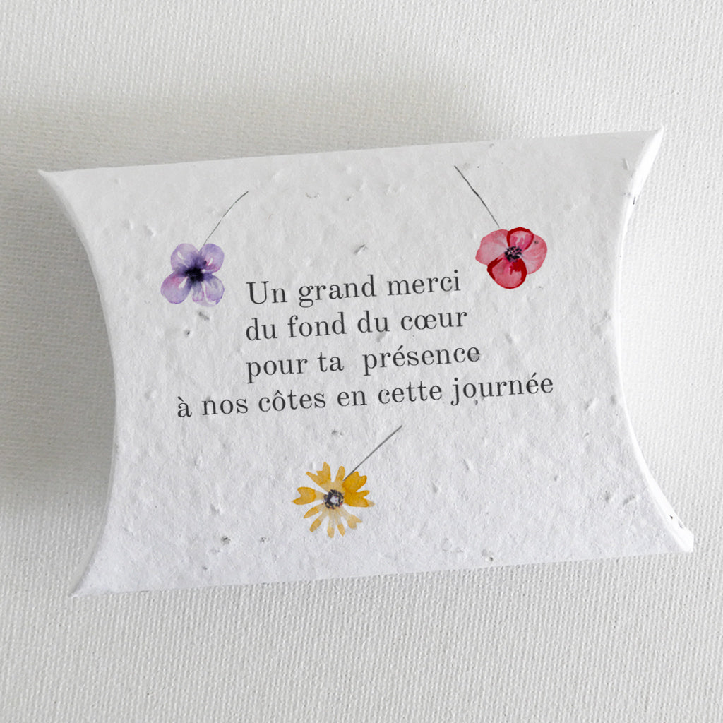 cadeau invité à planter