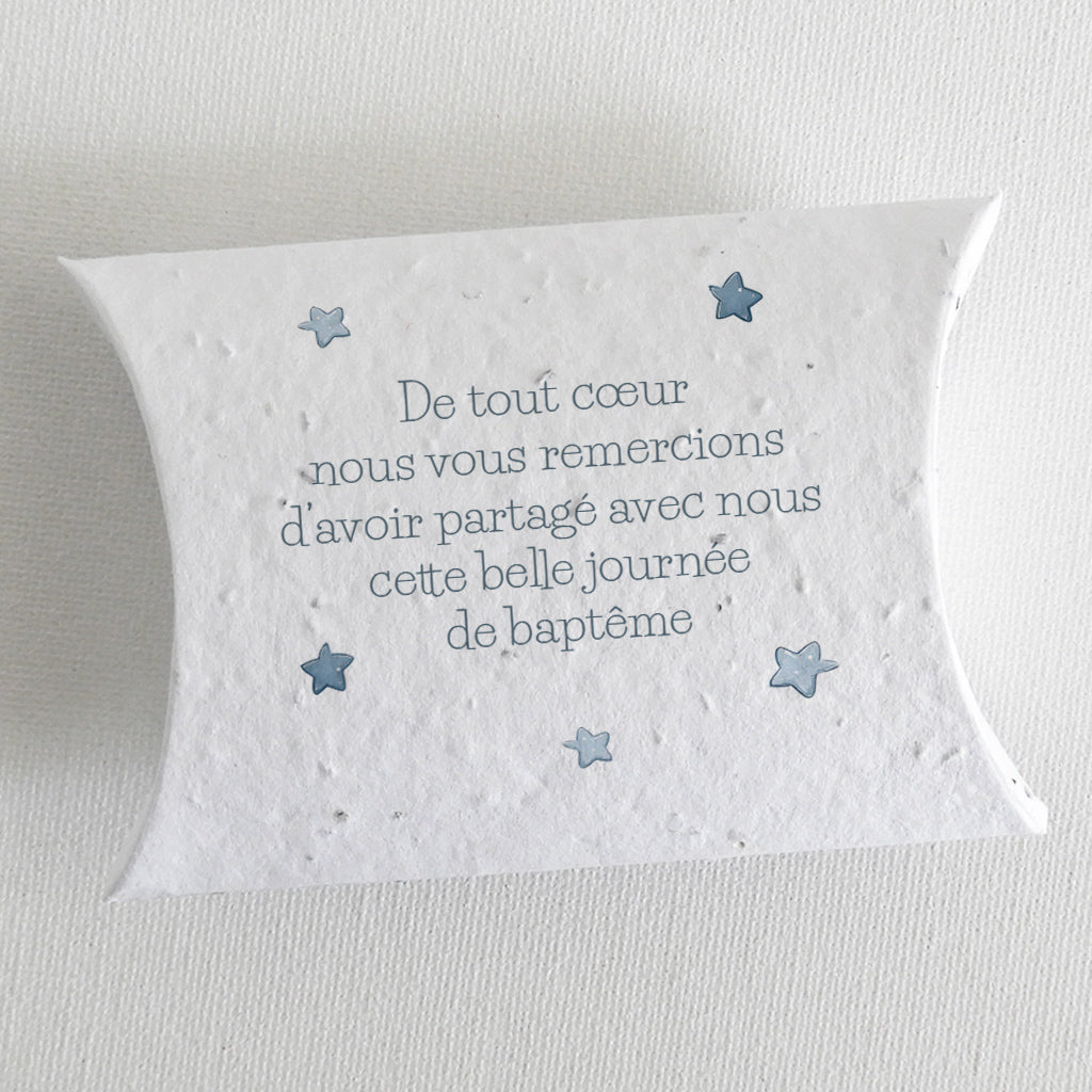 cadeau invité baptême à planter