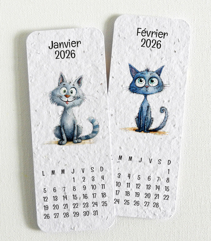 calendrier scolaire cadeau écoresponsable merci maîtresse