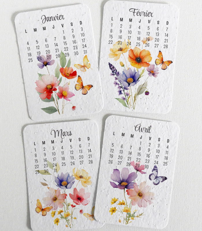 calendrier à planter 2027 