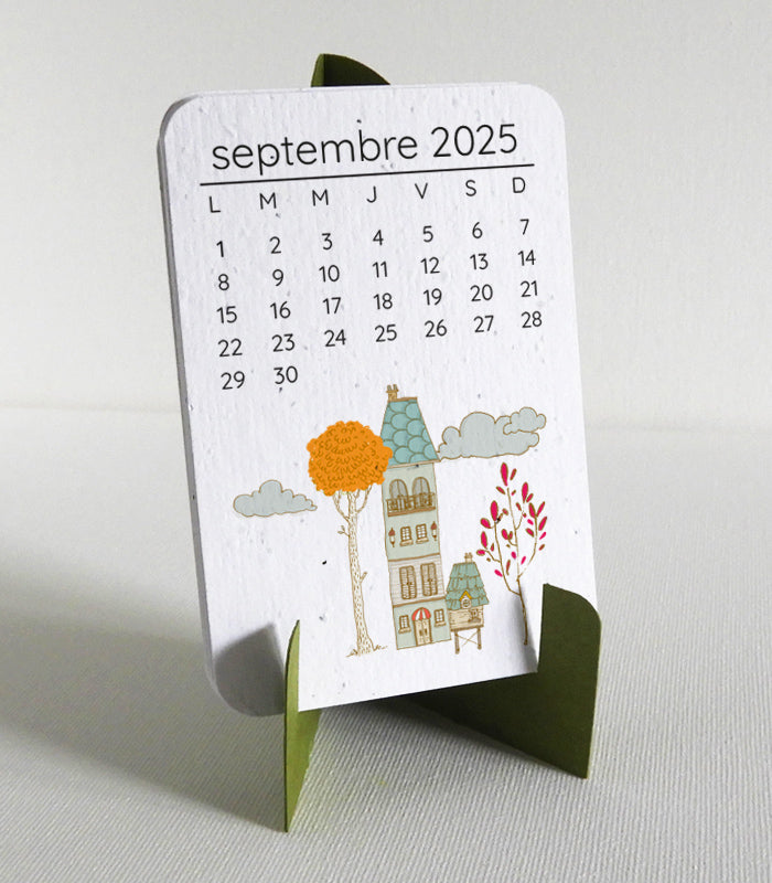 calendrier scolaire à planter 