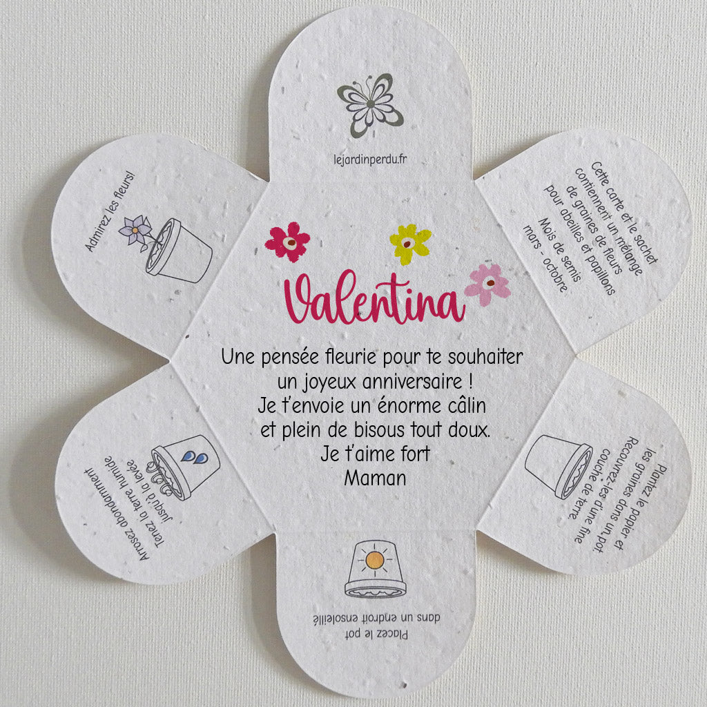carte à personnaliser joyeux anniversaire