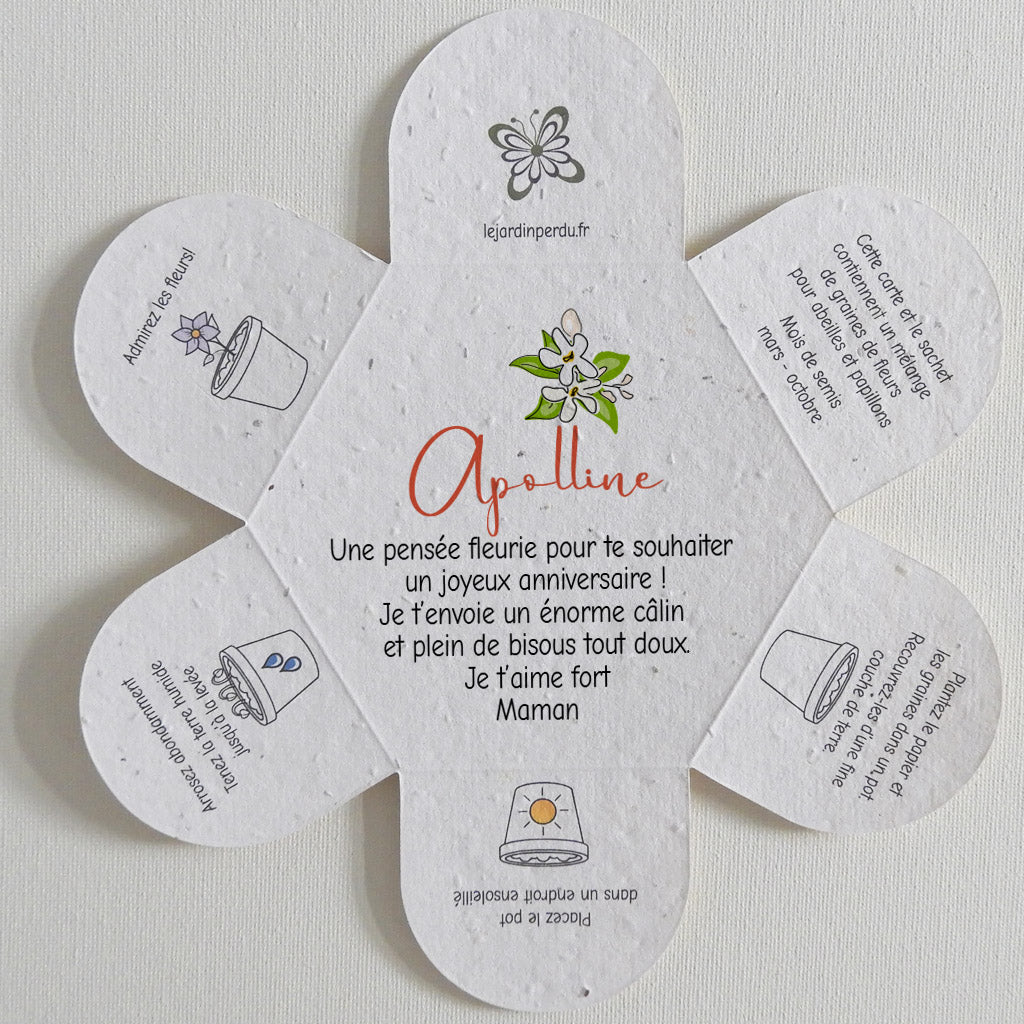 carte à personnaliser joyeux anniversaire 