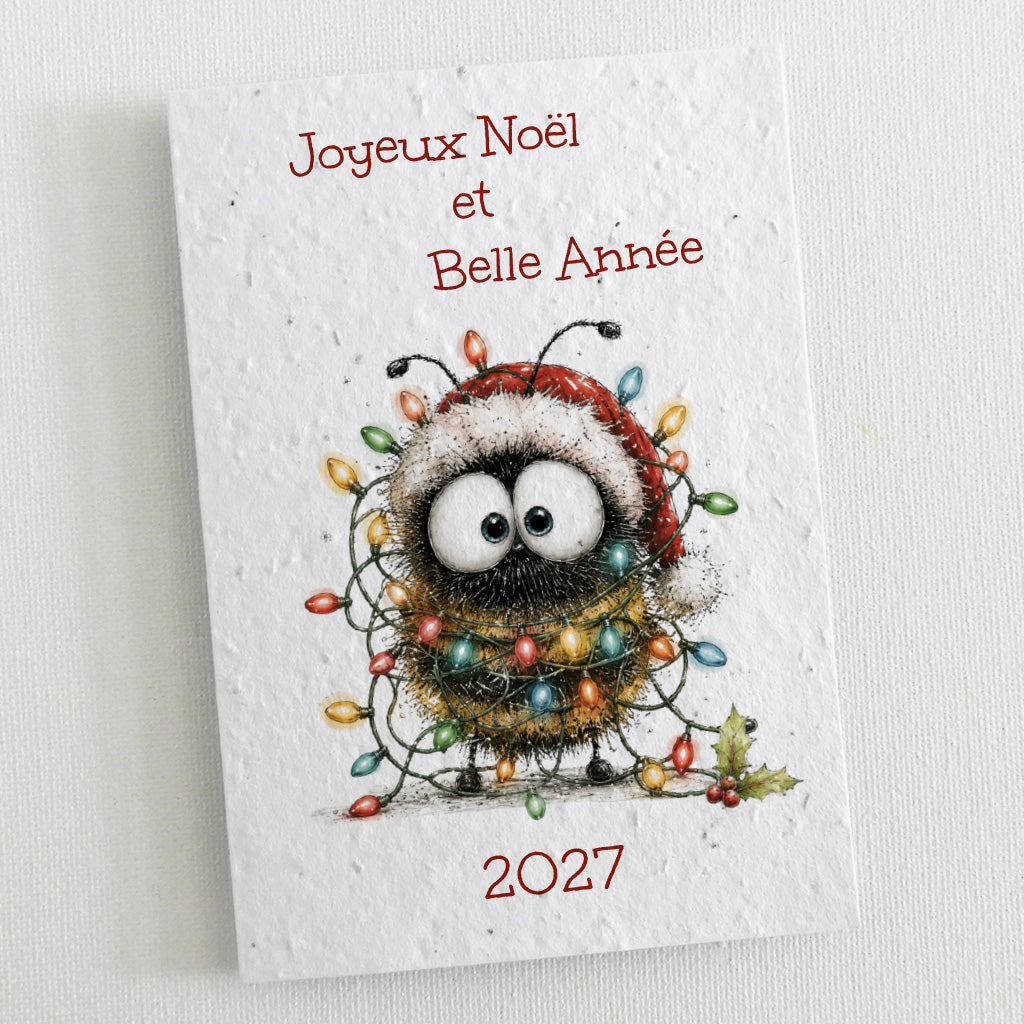 carte de Noël à planter