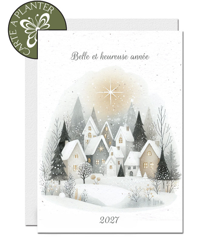 carte à planter heureuse année 2027