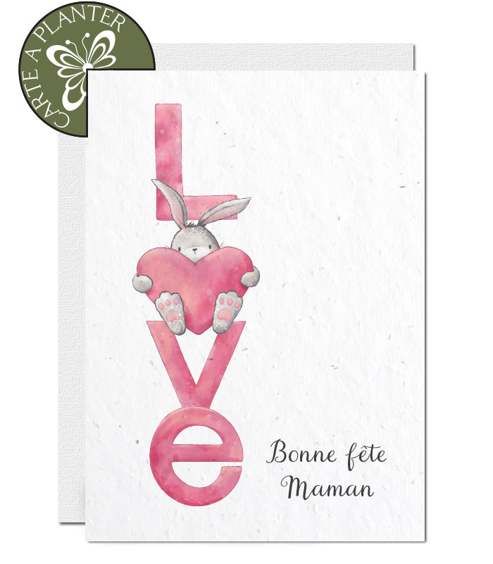 Plantable Mother's Day Card - Love