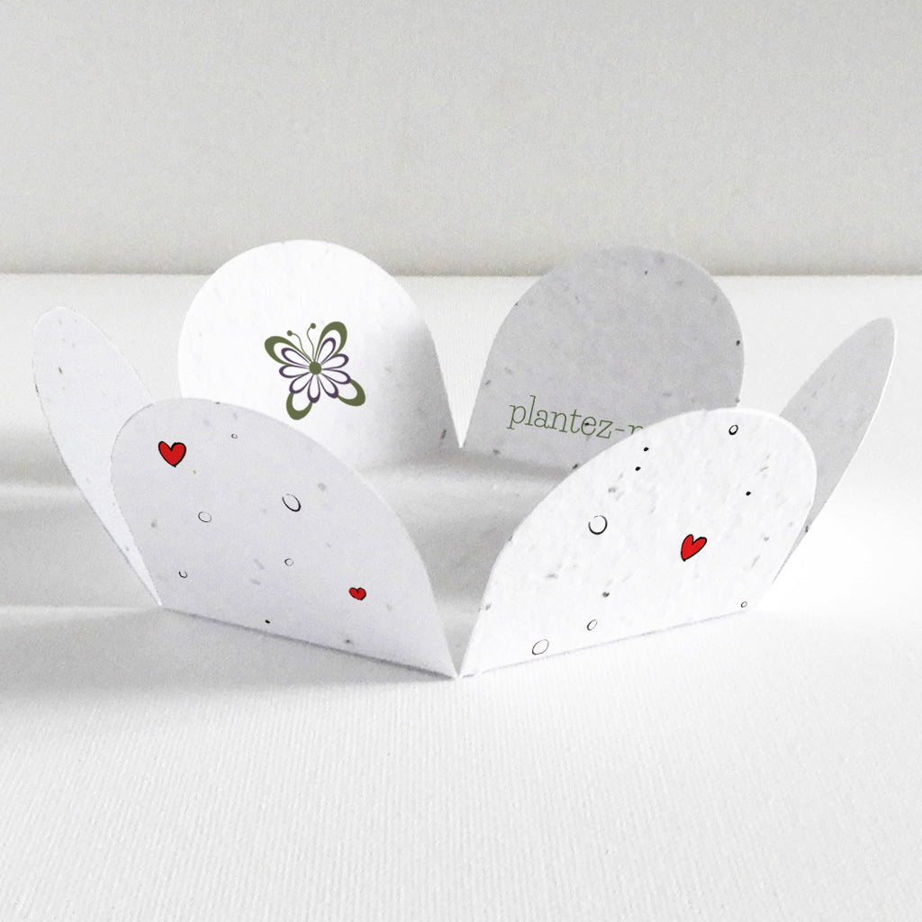carte de Noël à planter 