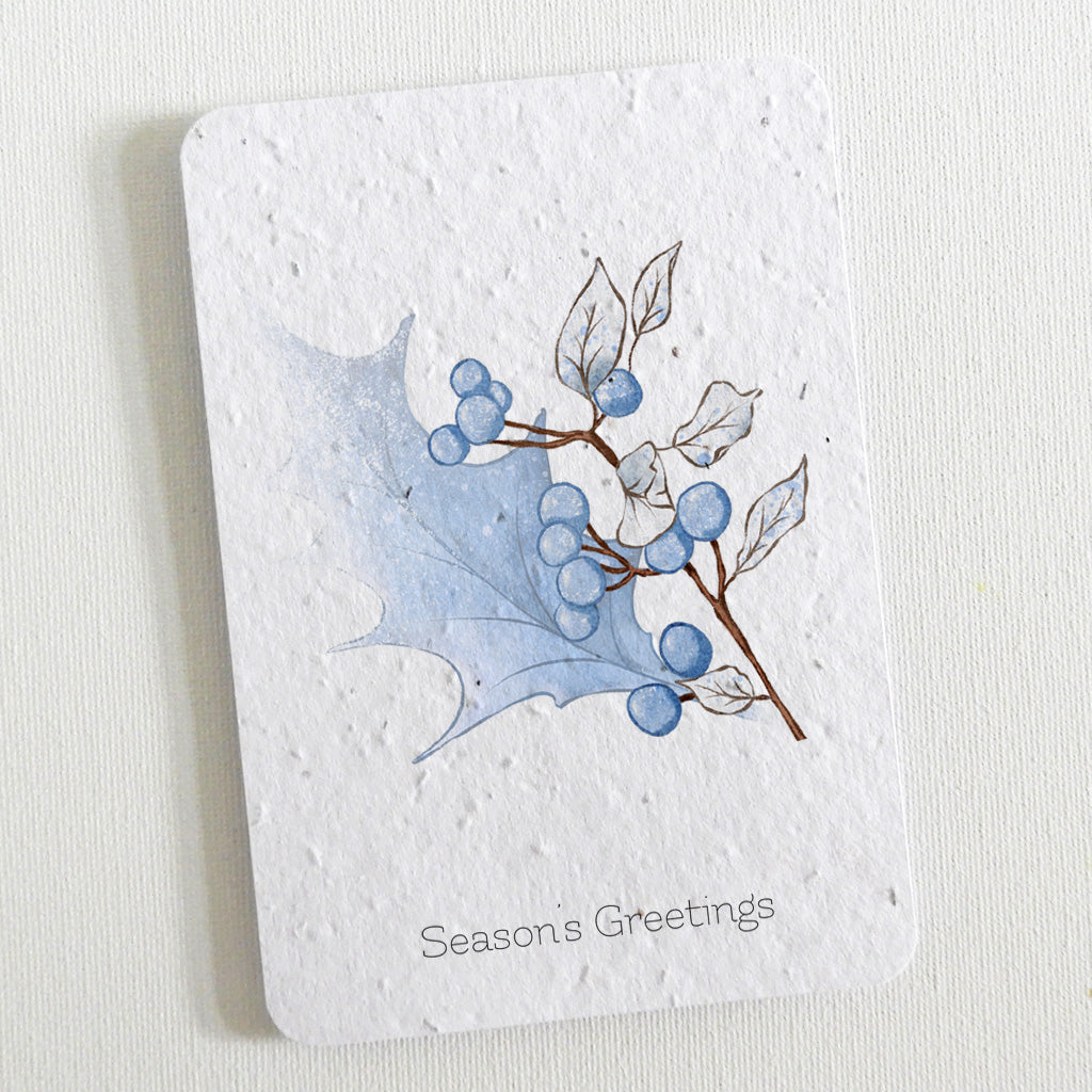 ecofriendly card season's greetings