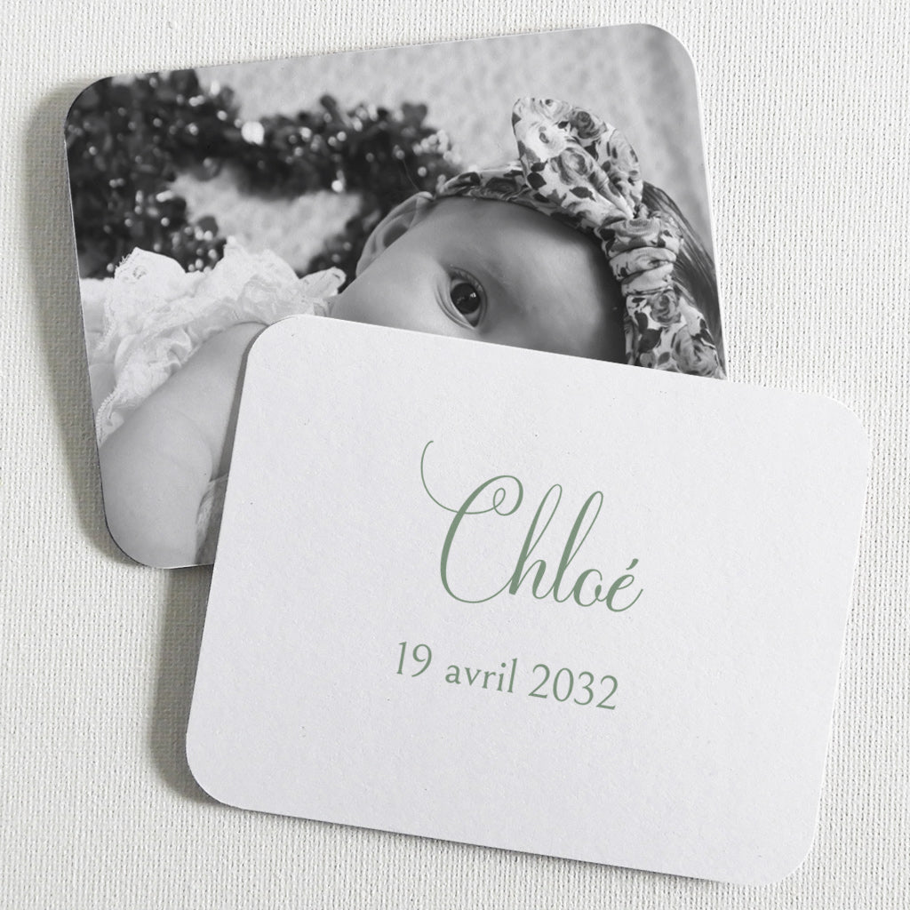 Faire-part de naissance écoresponsable et original