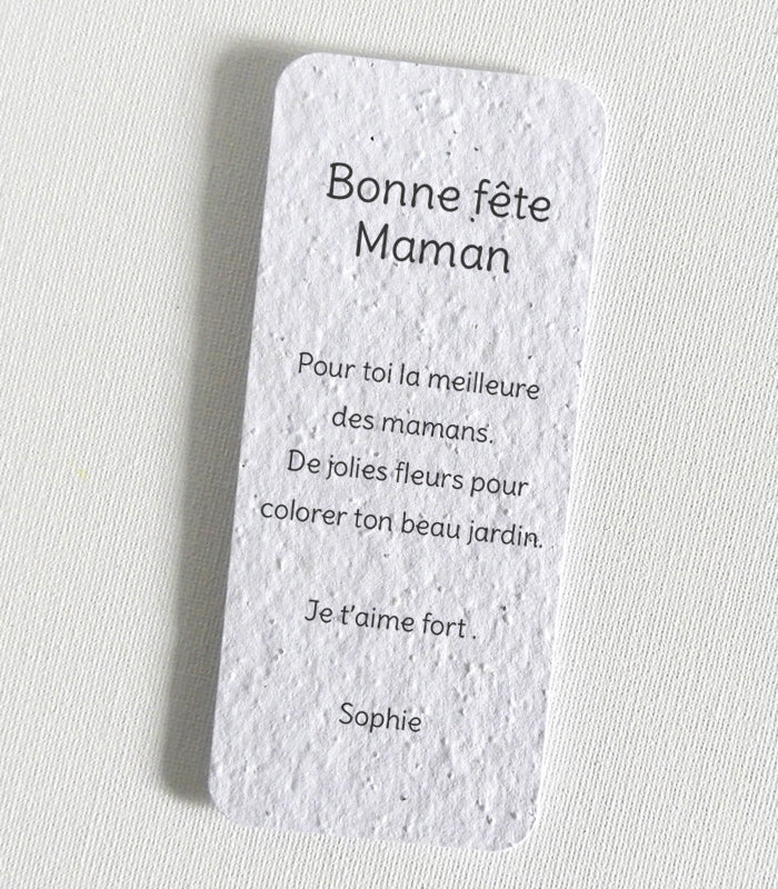 Marque-page écoresponsable