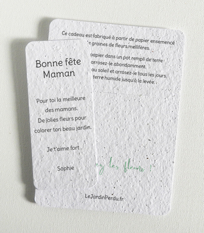 Marque-page écologique