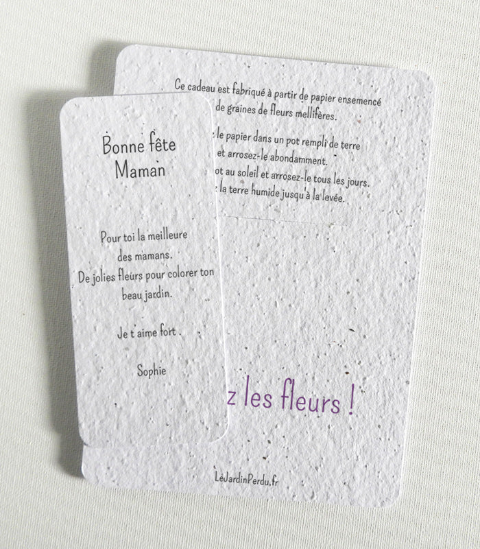 Marque-page écoresponsable