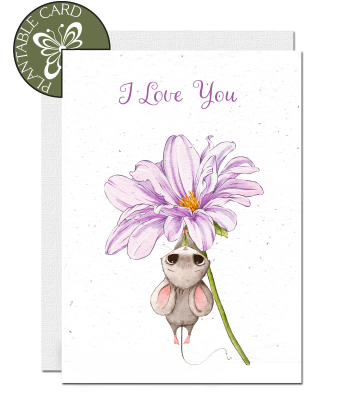 plantable seed paper card valentines