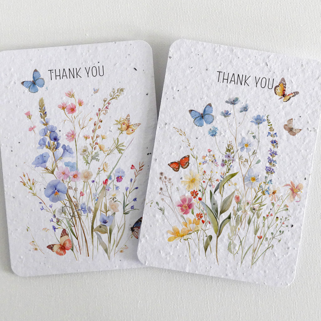 plantable thank you cards