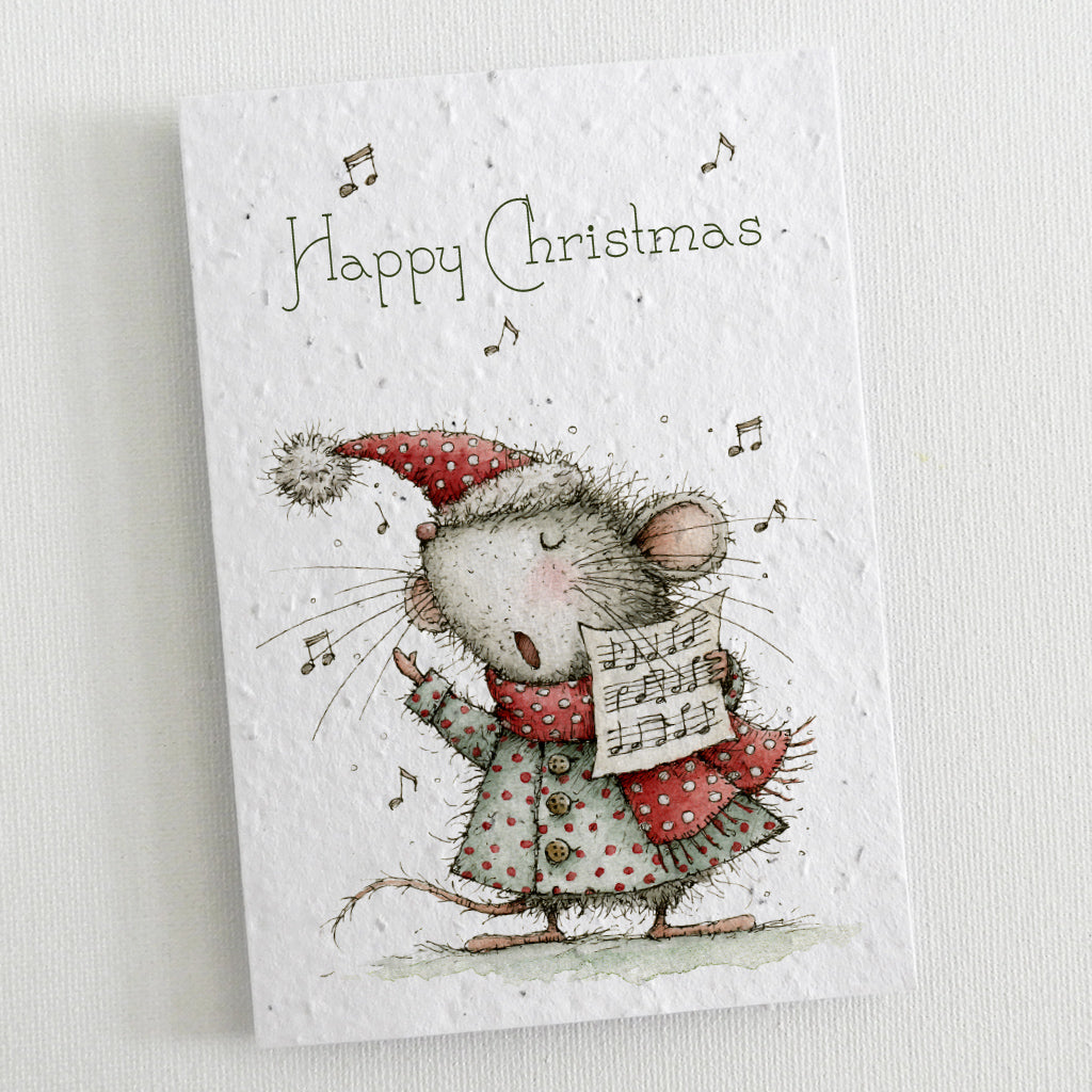 sed paper  christmas card
