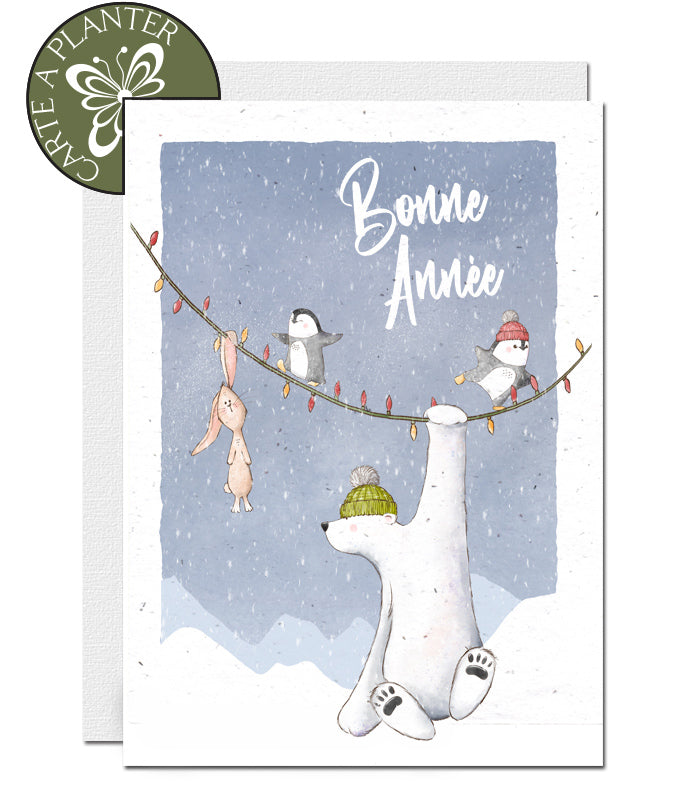 Carte à planter Bonne Année