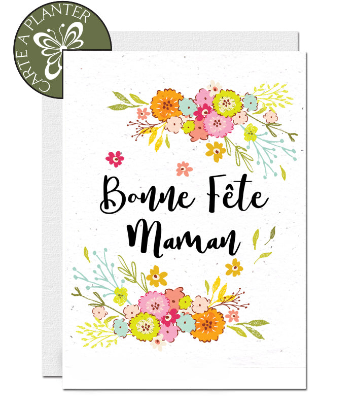 Carte à planter fête des mères