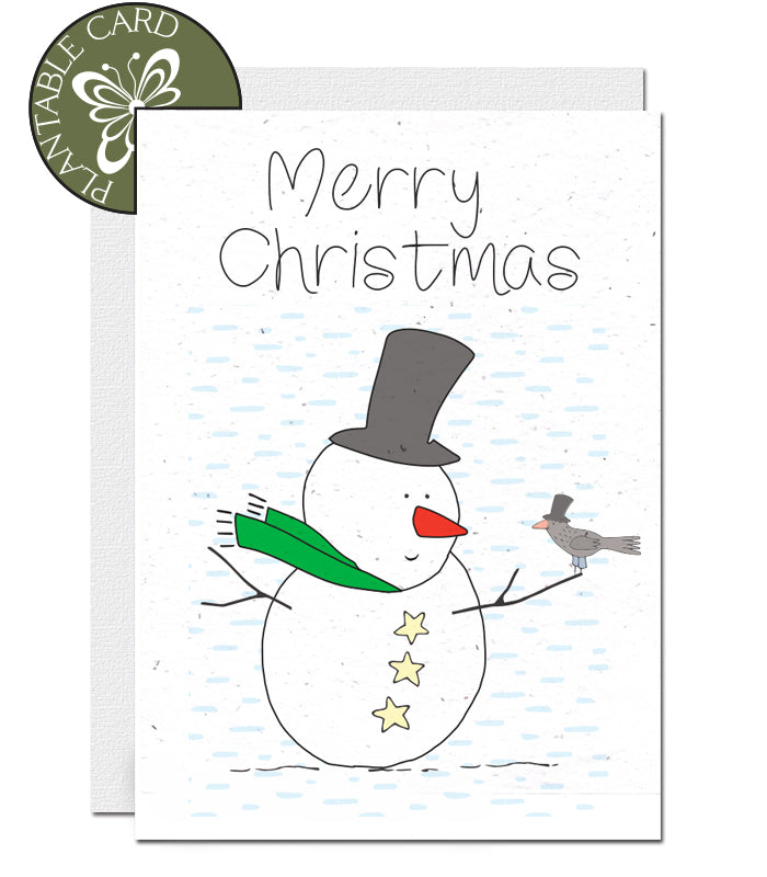 Plantable Christmas card