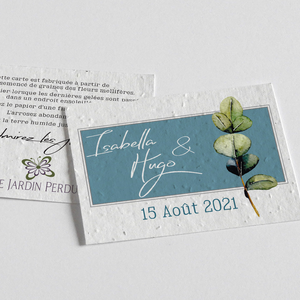 save the date éco-responsable