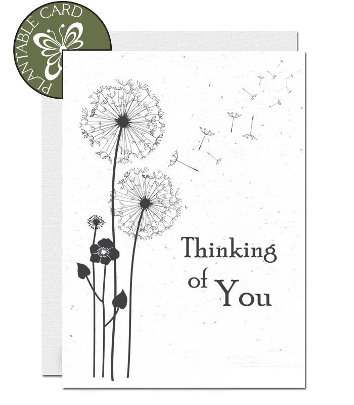 ecofriendly sympathy card