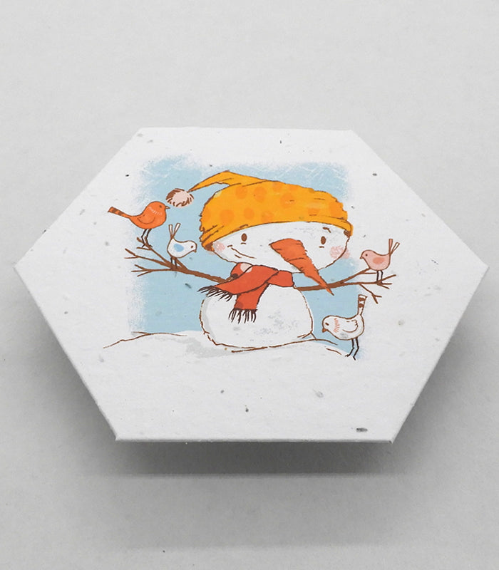 emballage cadeau papier ensemencé