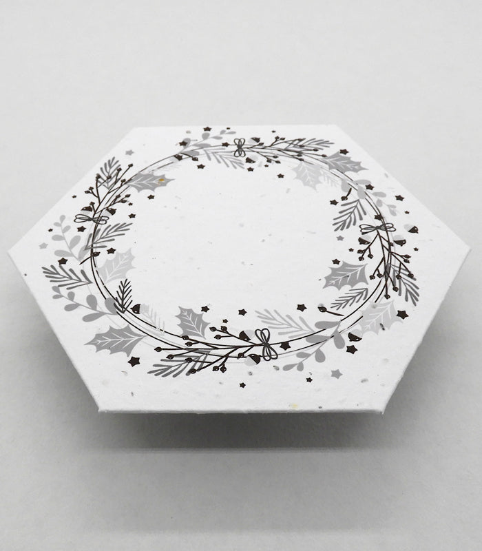 Enveloppe cadeau à planter