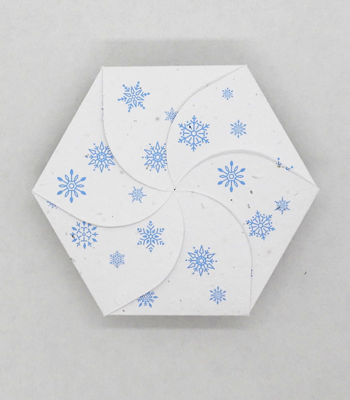 Enveloppe pétale papier ensemencé