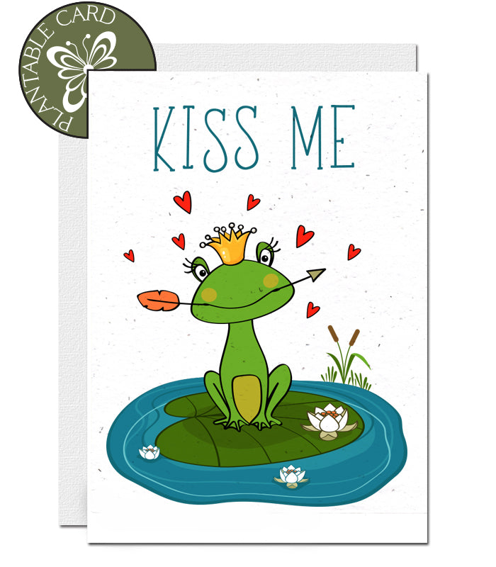 eco-friendly valentines day card