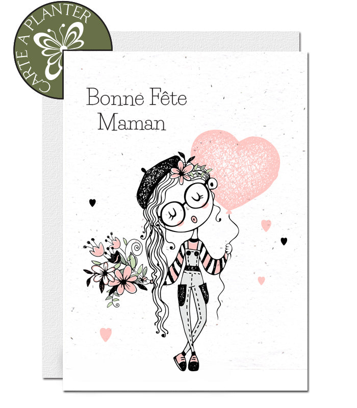 Carte à Planter Fête des Mères 