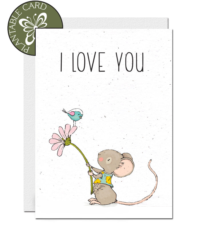 plantable wedding anniversary card