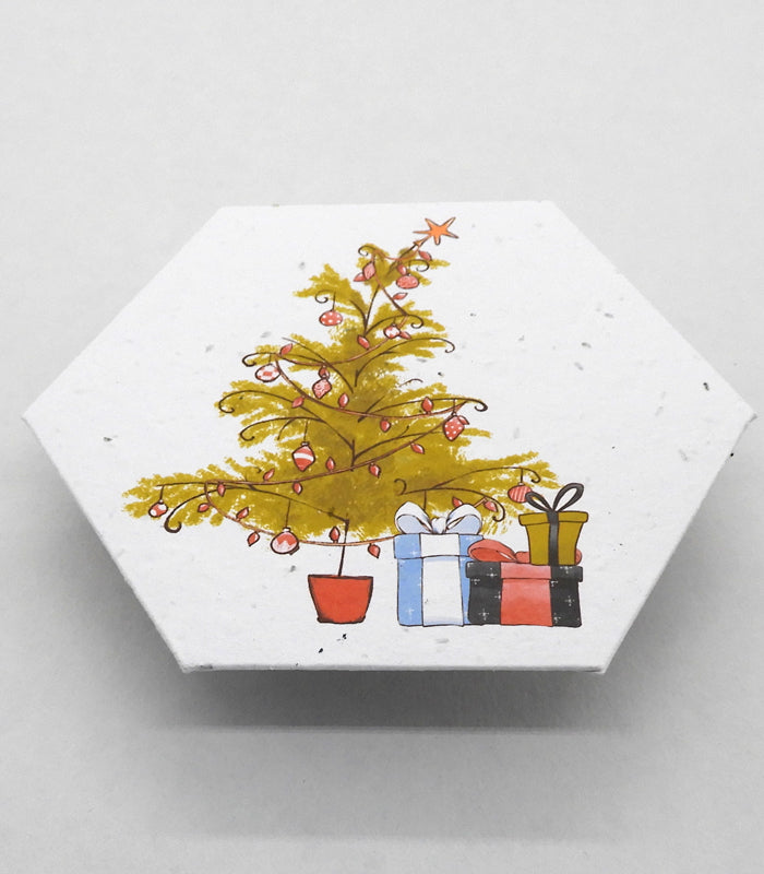 Enveloppe pétale papier ensemencé
